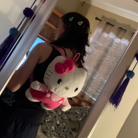 Y2k Gyaru Hello Kitty Plush Backpack - Picture 6 of 6
